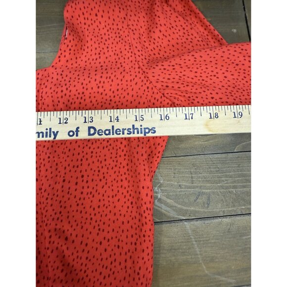 Express Dot Print Button Front Romper S - Picture 12 of 13